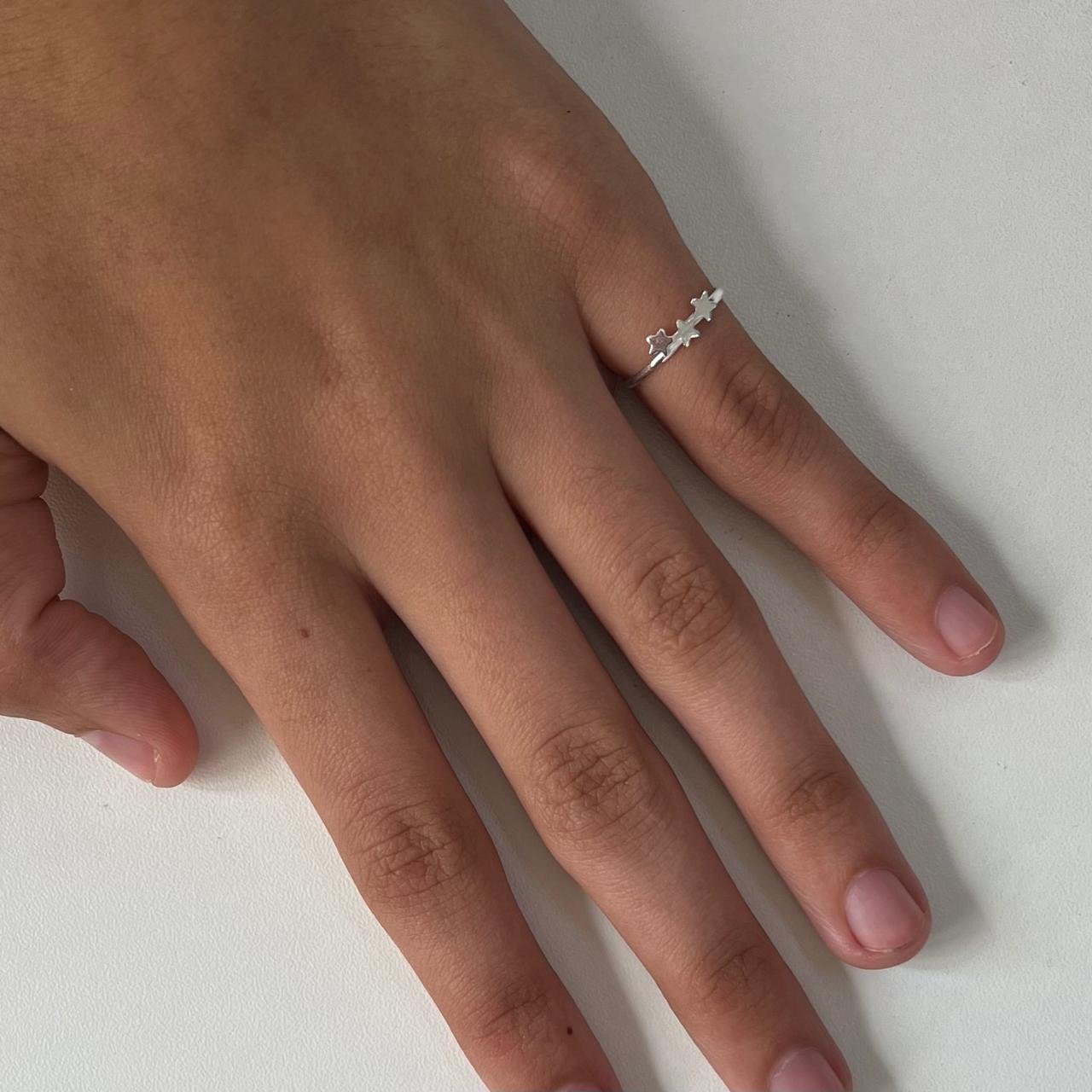 Anel Falange Estrelinhas