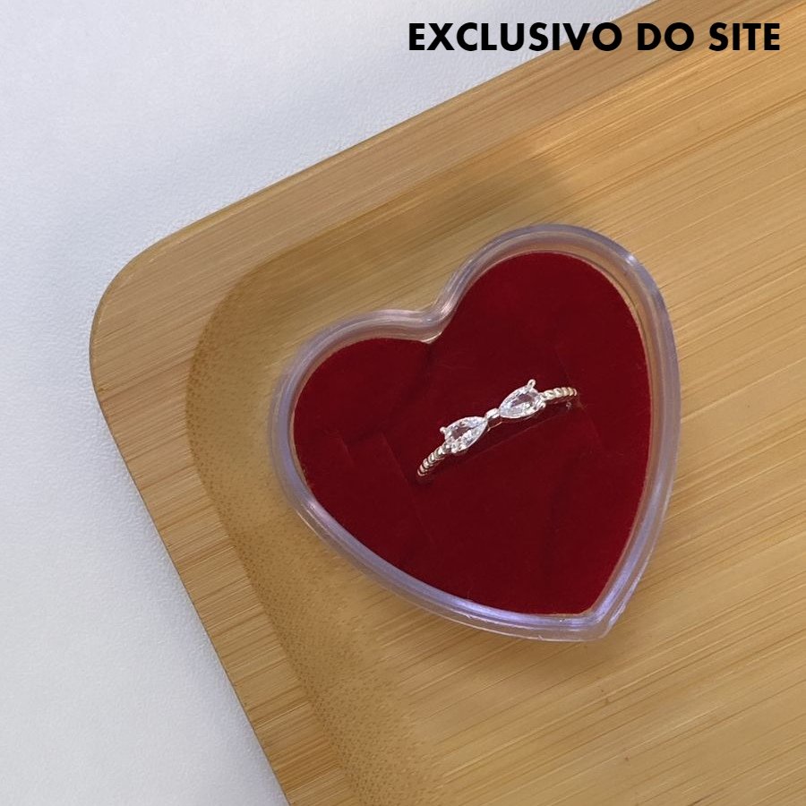 Anel Laço Zircônia
