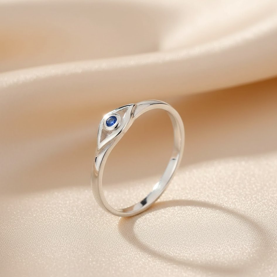 Anel Olho Grego Delicado