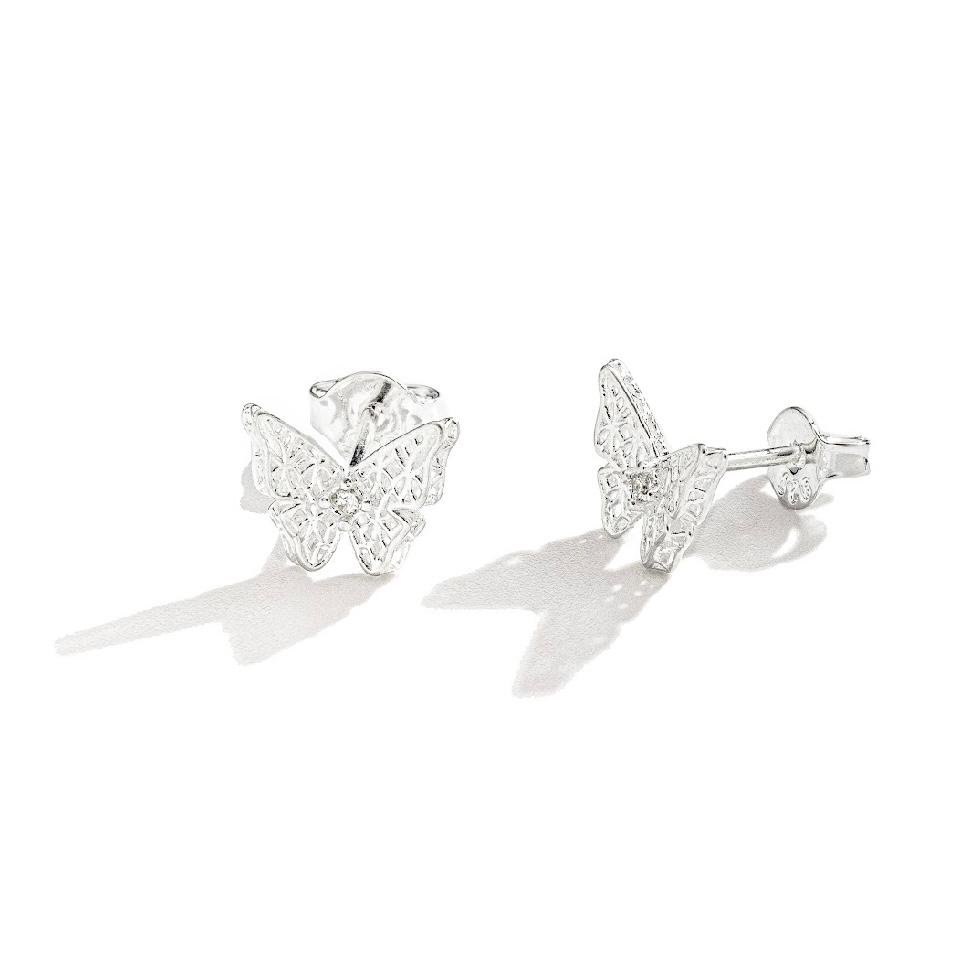 Brinco Borboleta Renda Italiana