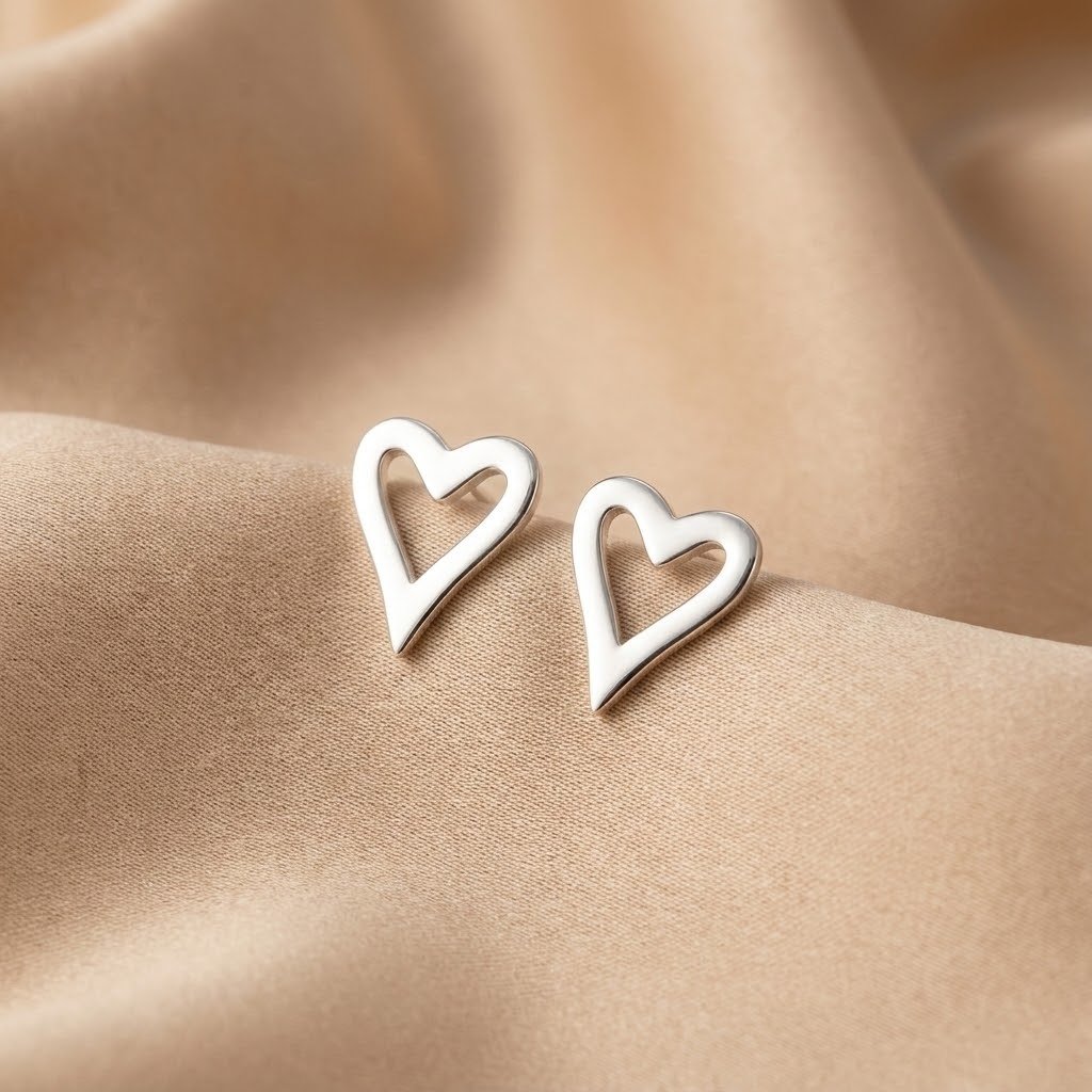 Brinco Coração Amor