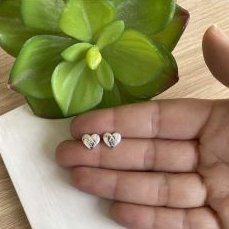 Brinco Coração Ns Aparecida