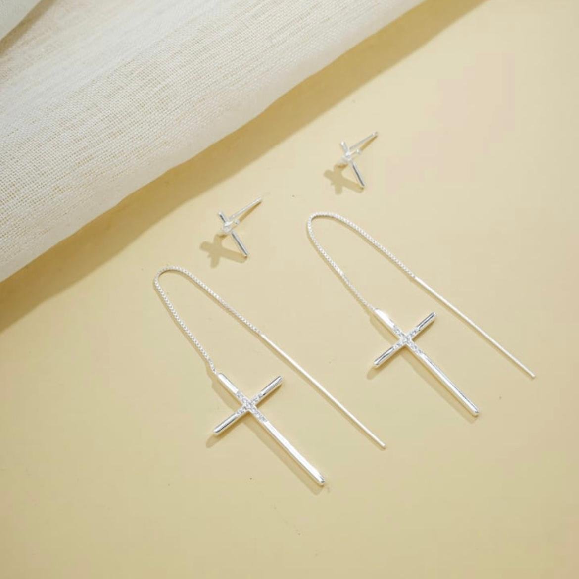 Brinco Corrente + Cruz