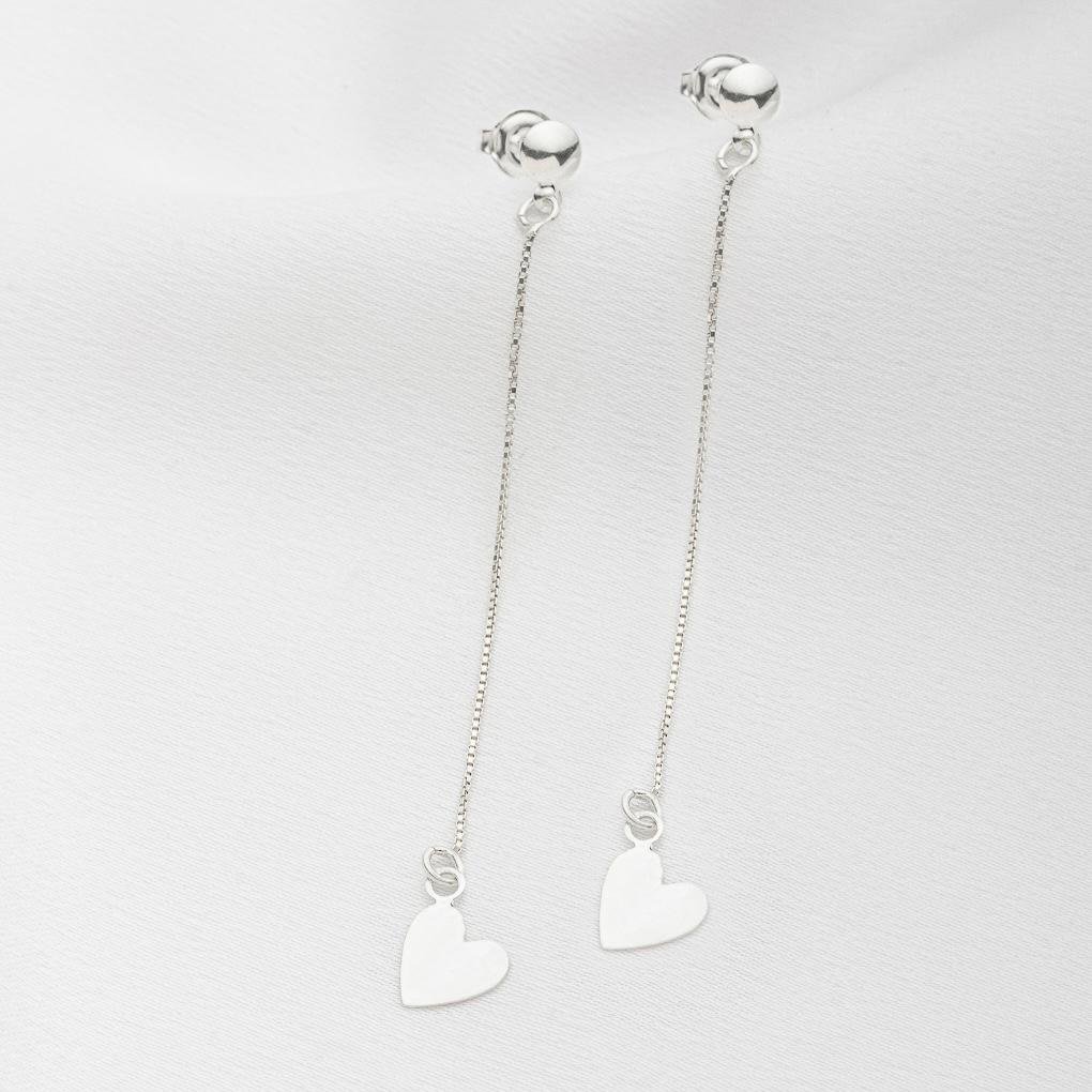 Brinco Corrente Coração