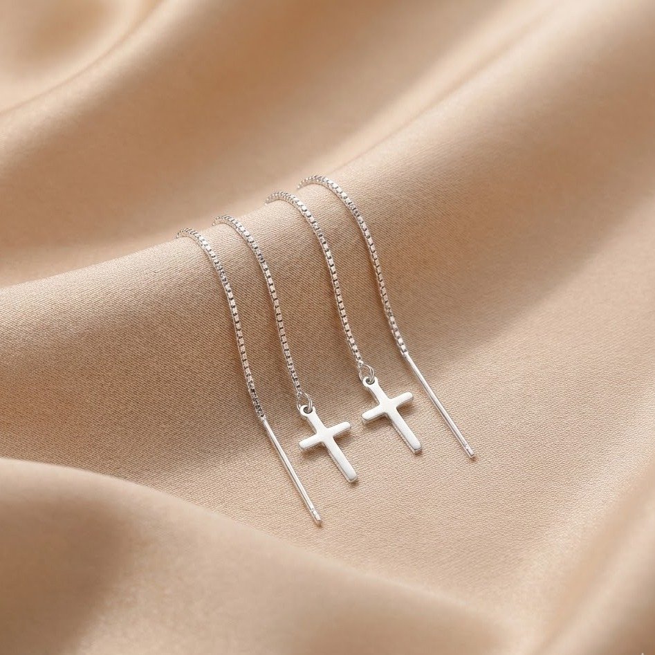Brinco Corrente Cruz Palito