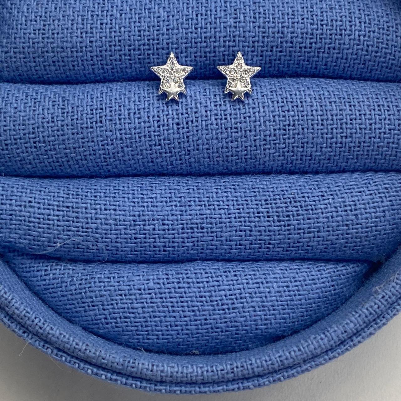 Brinco Estrela Cravejada