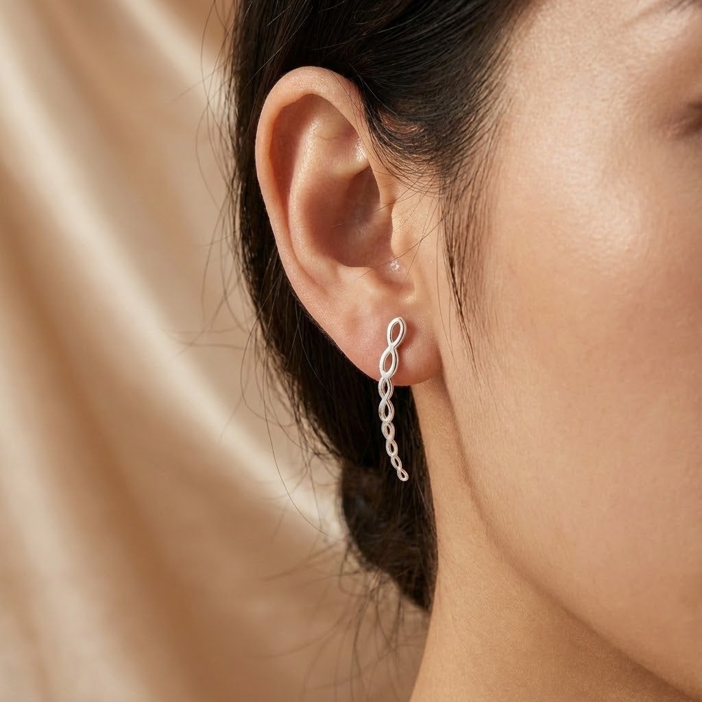 Brinco Infinito Cuff