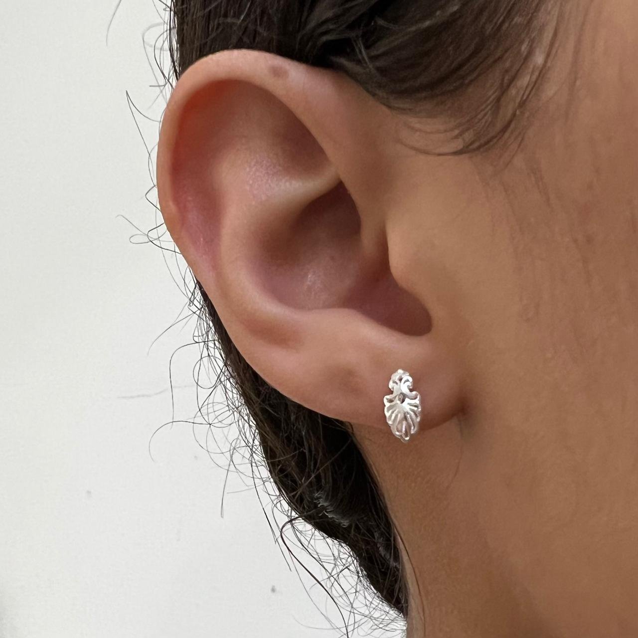 Brinco Mini Folha Encantada