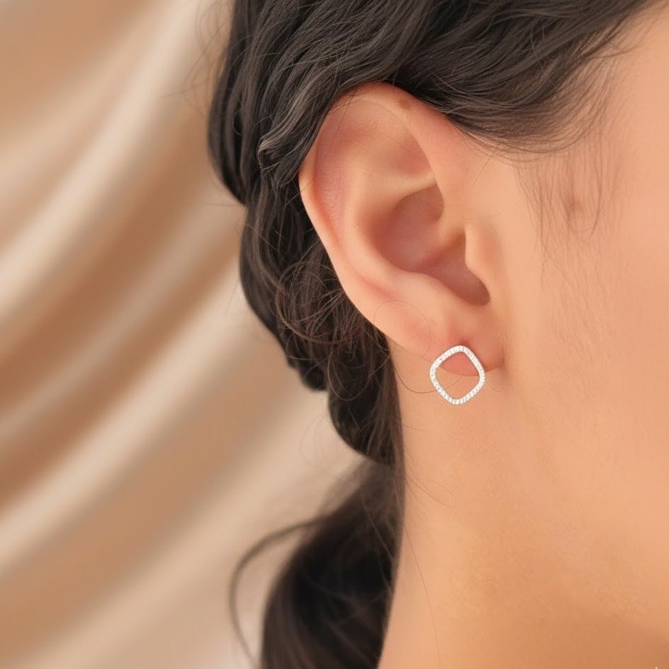 Brinco Trabalhado Geométrico