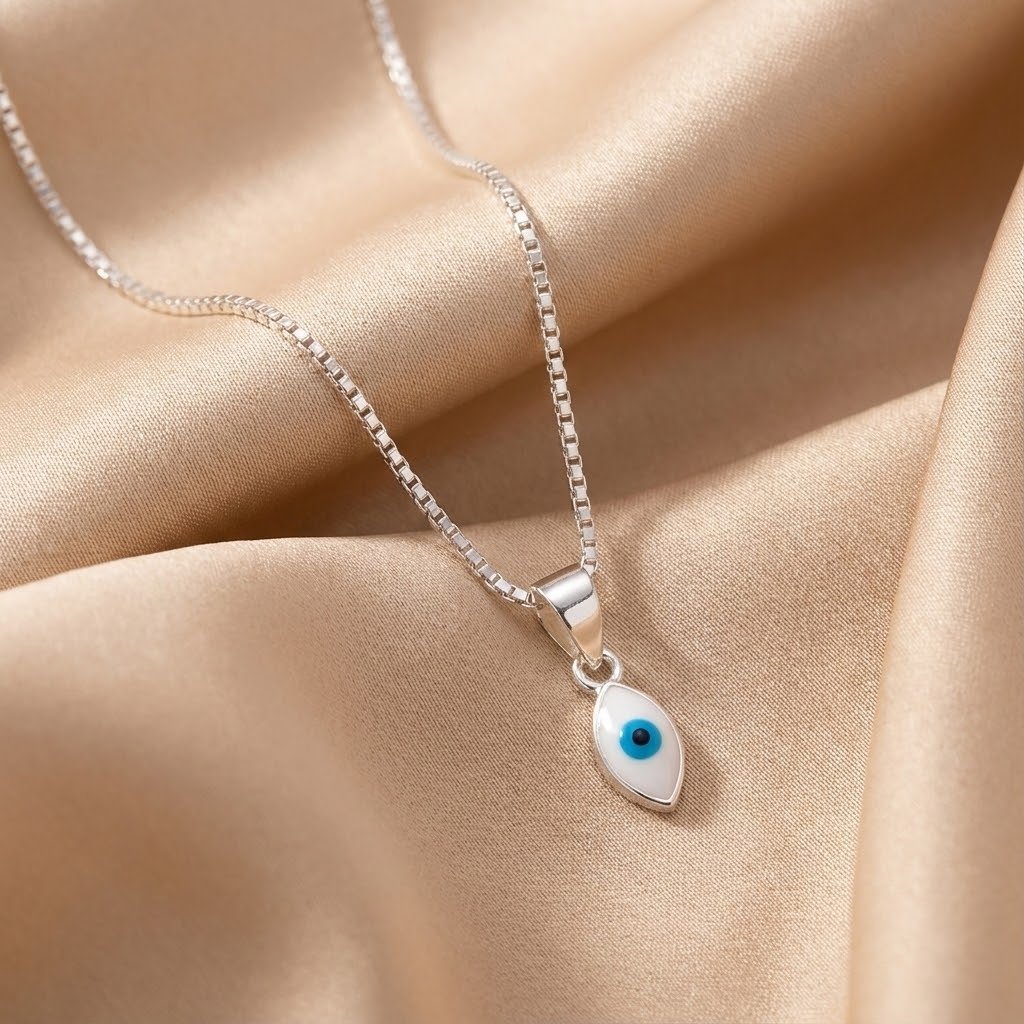 Colar Mini Olho Grego 40cm