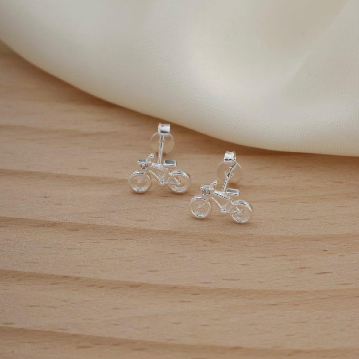 Colar ou Brinco Bicicleta