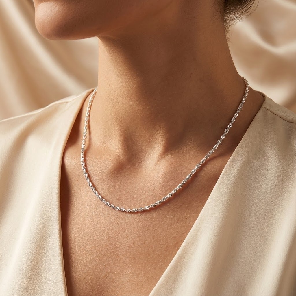 Corrente Cordão Baiano Média 45cm