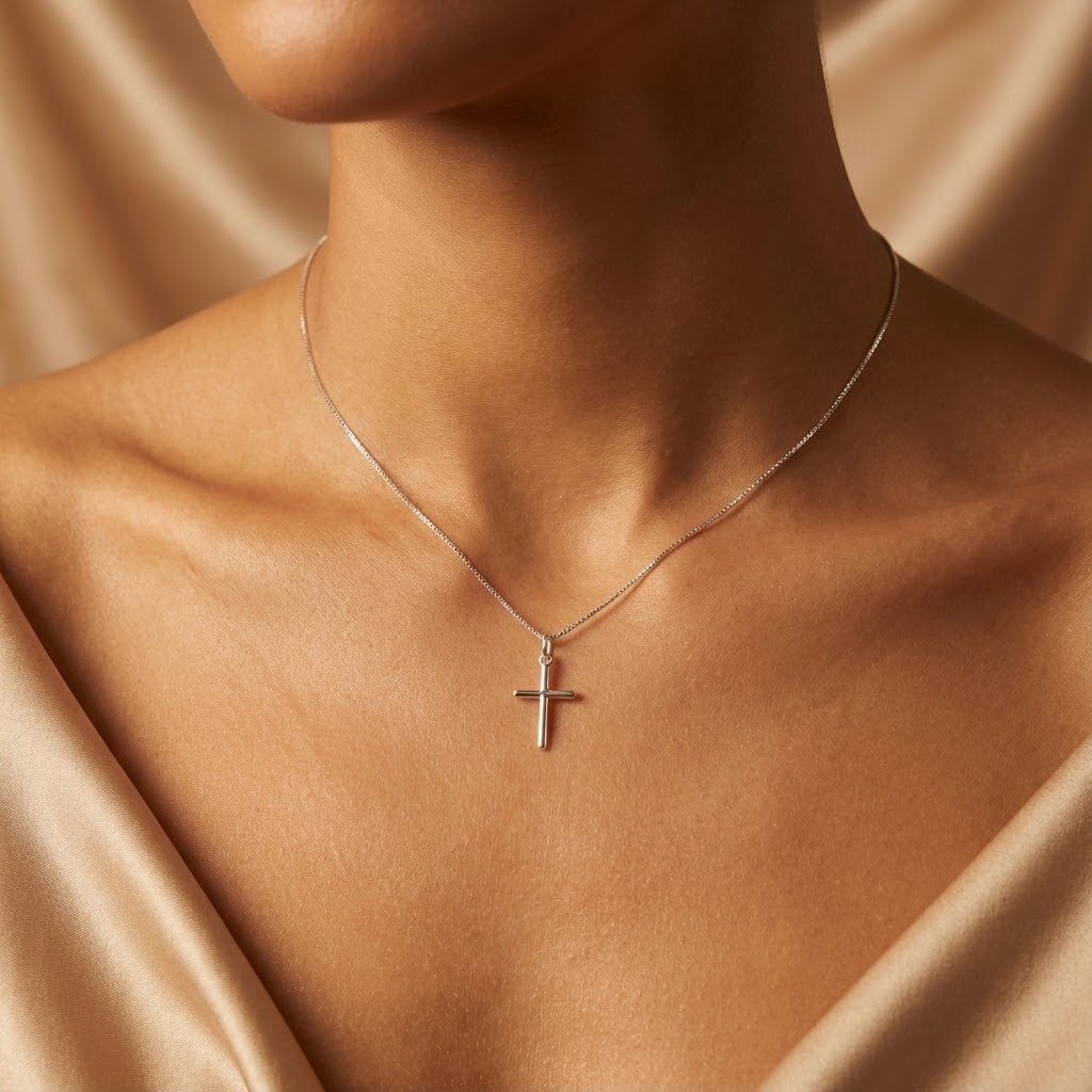 Pingente Cruz Prata 925