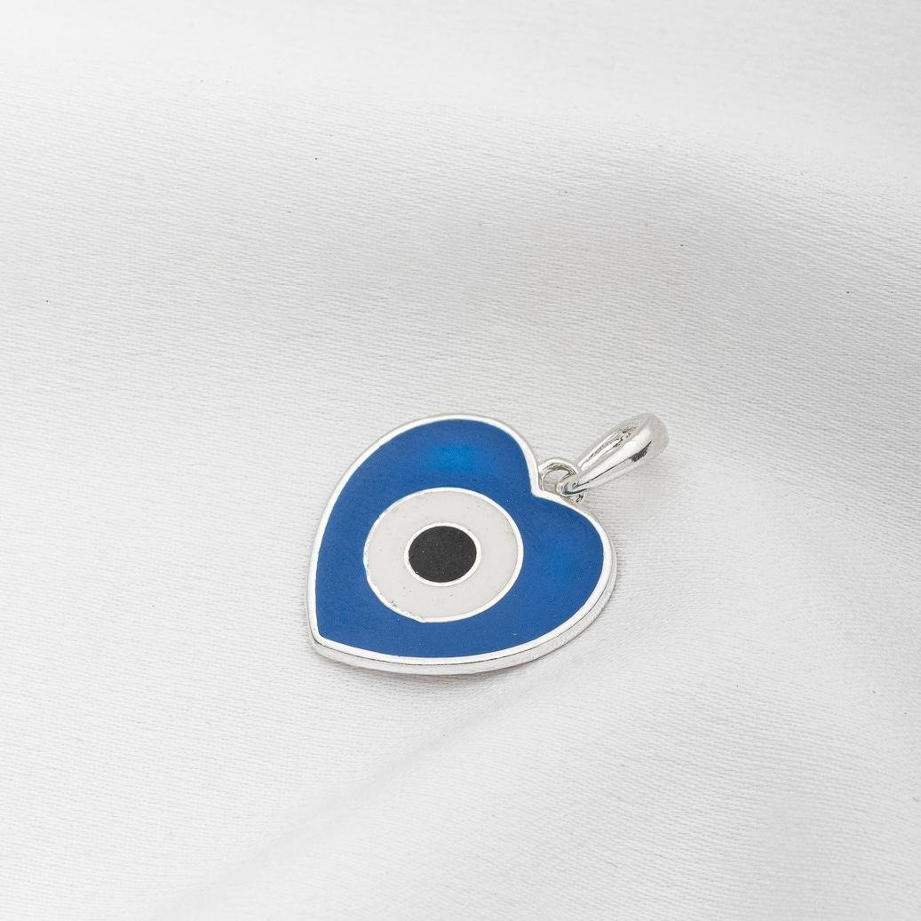 Pingente Olho Grego Coração
