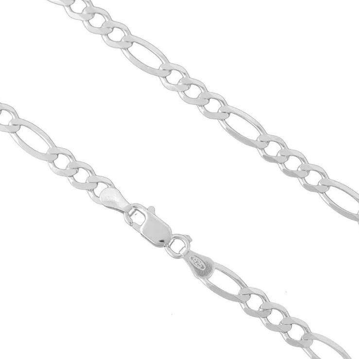 Pulseira 3x1 7mm Prata 925
