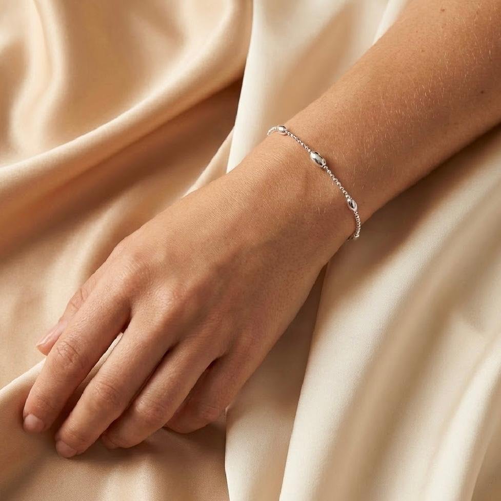 Pulseira Bolinha Oval