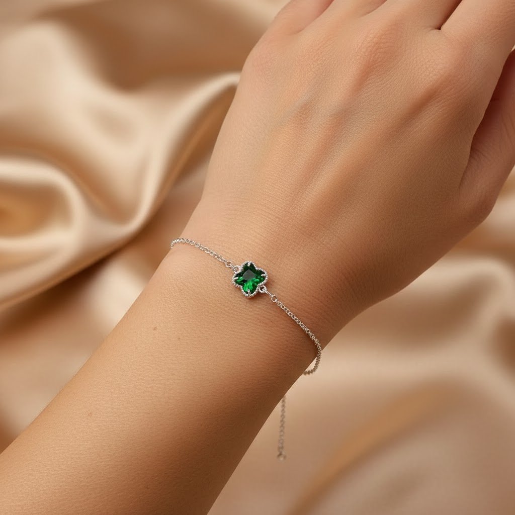 Pulseira Borboleta Verde