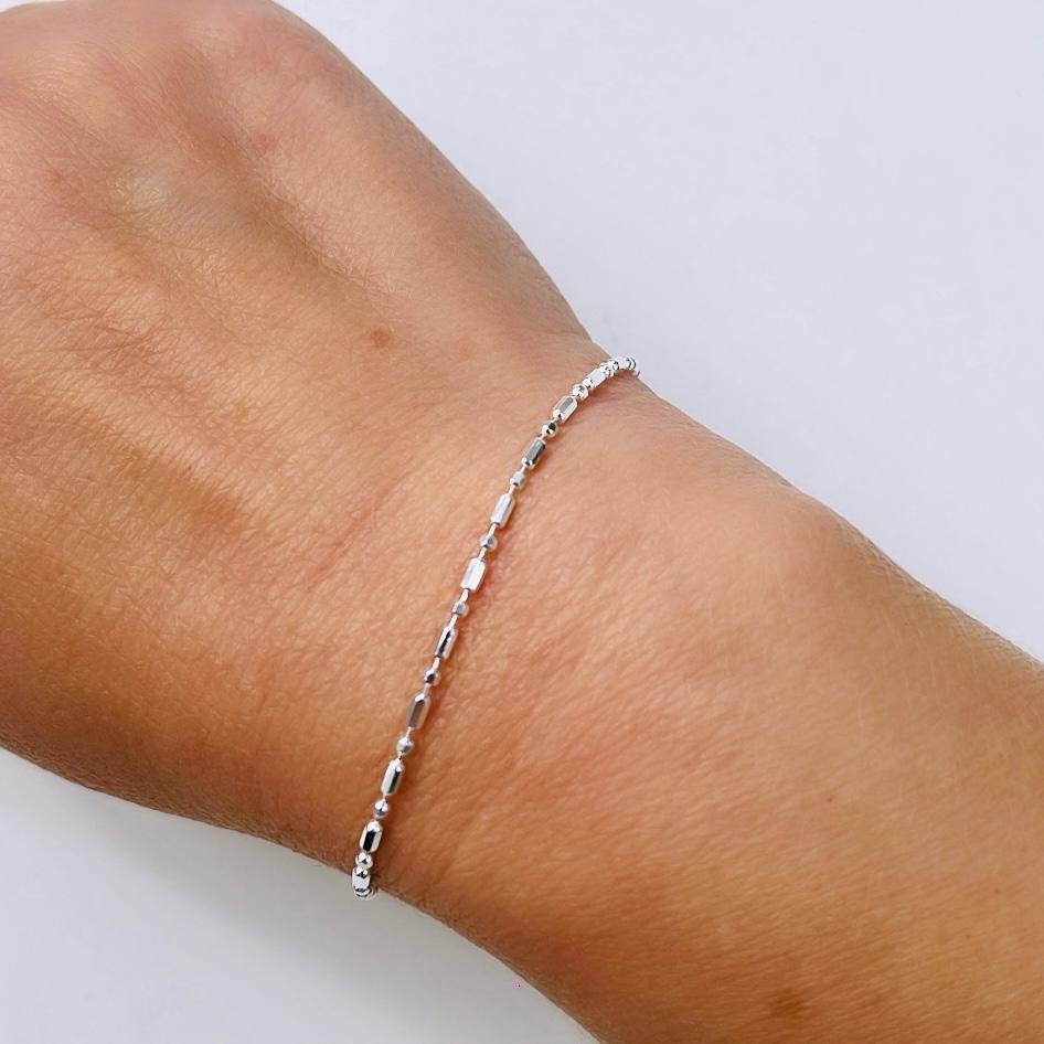 Pulseira Cubinhos e Bolinhas