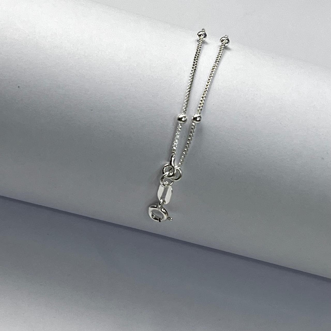 Pulseira Dupla Veneziana com Bolinhas