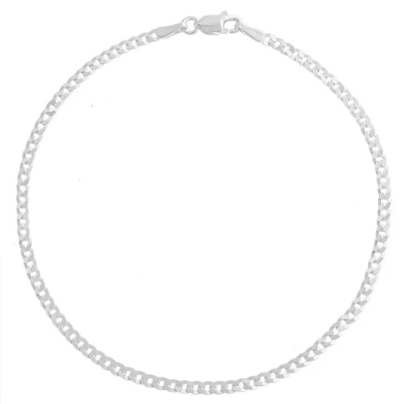 Pulseira Masculina Grumet 4mm Prata 925