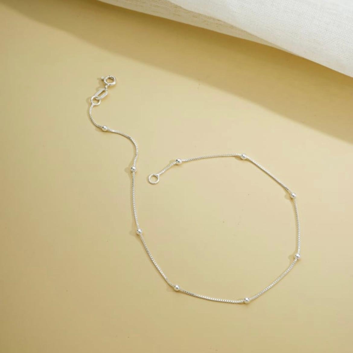 Tornozeleira Bolinhas Veneziana